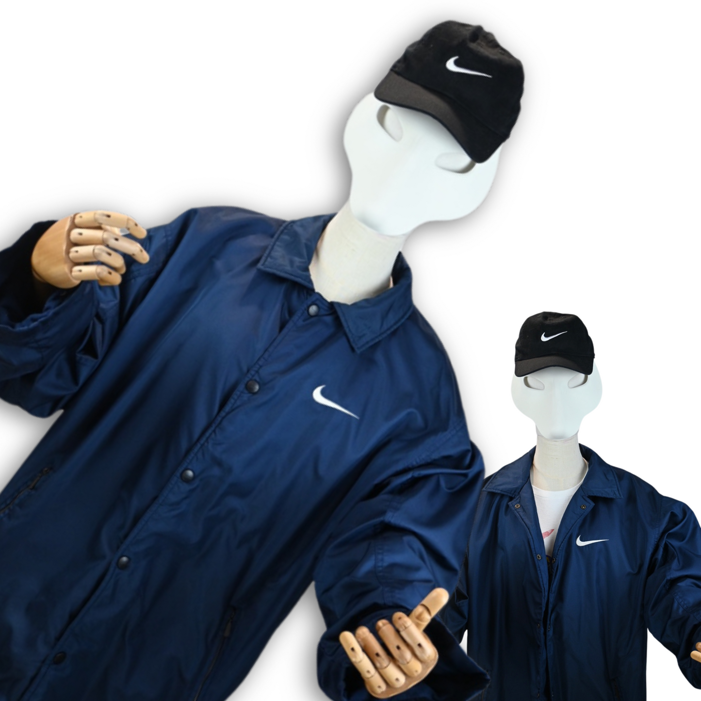Vintage Nike 90s Button-Up Jacket