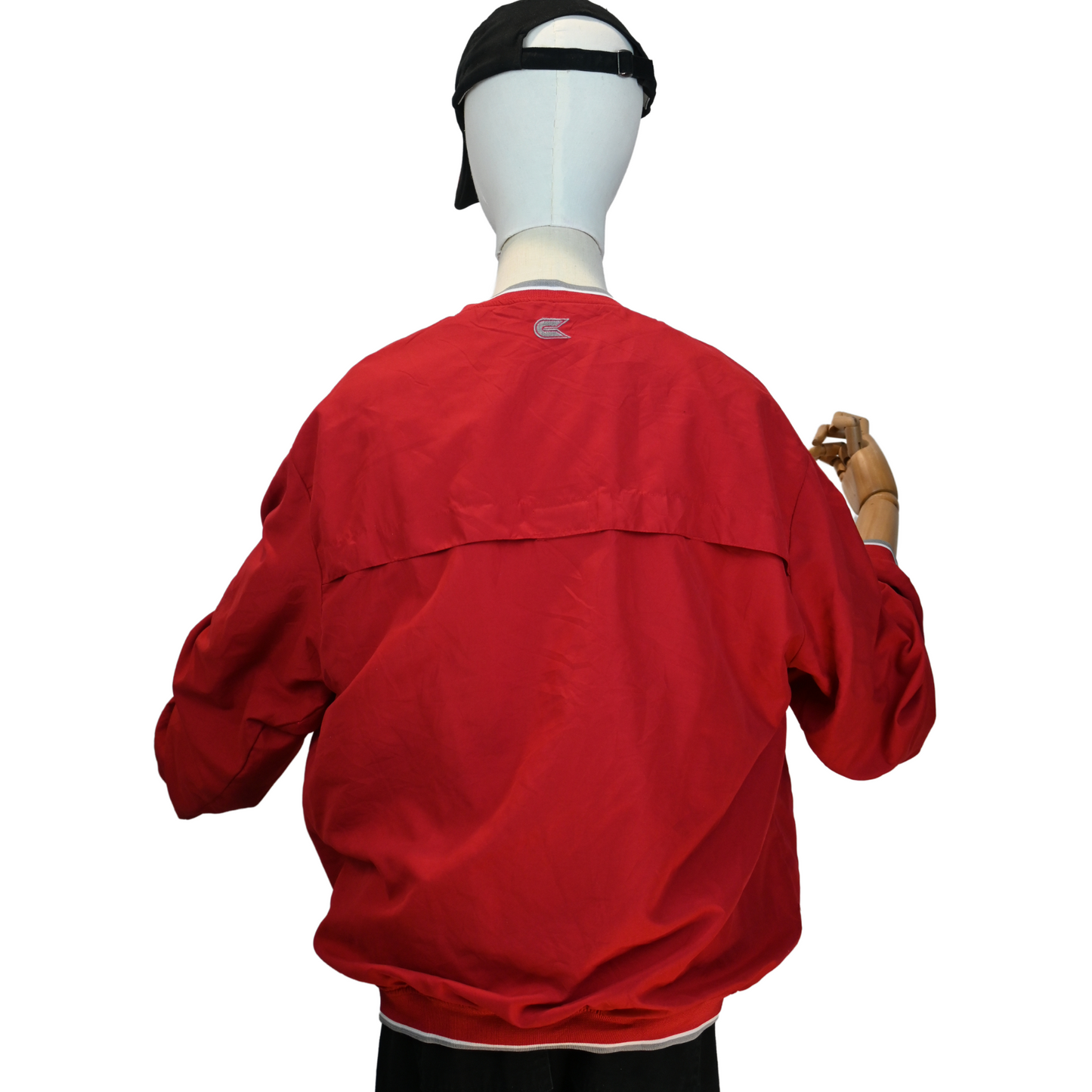 Vintage 90s Spell Out Ohio State University Pullover Windbreaker