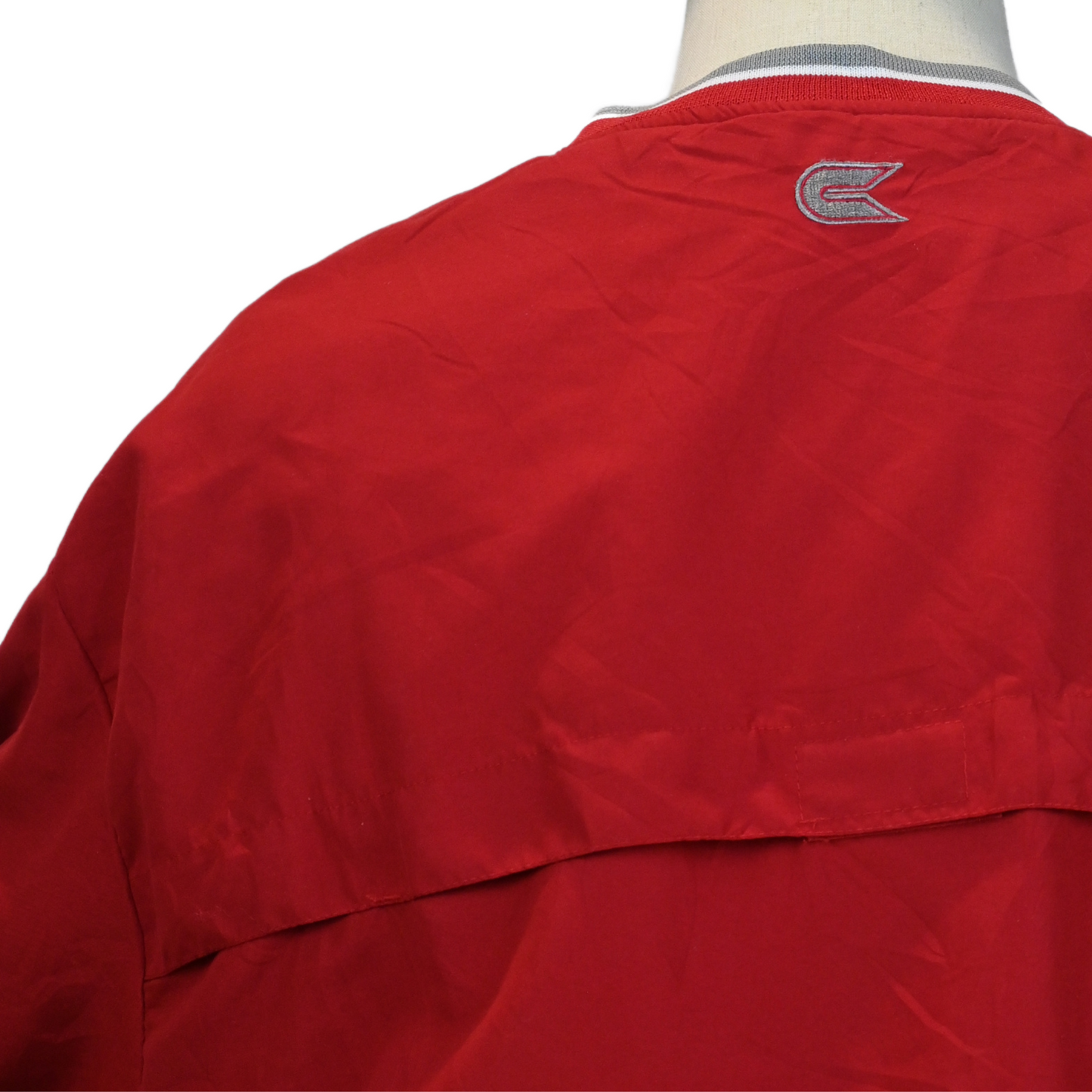 Vintage 90s Spell Out Ohio State University Pullover Windbreaker