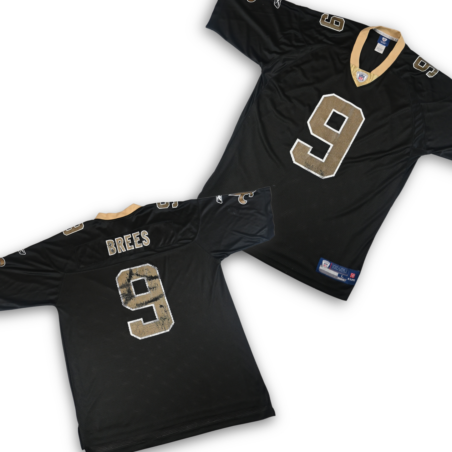Vintage New Orleans Saints Reebok NFL Equipment Football Jersey