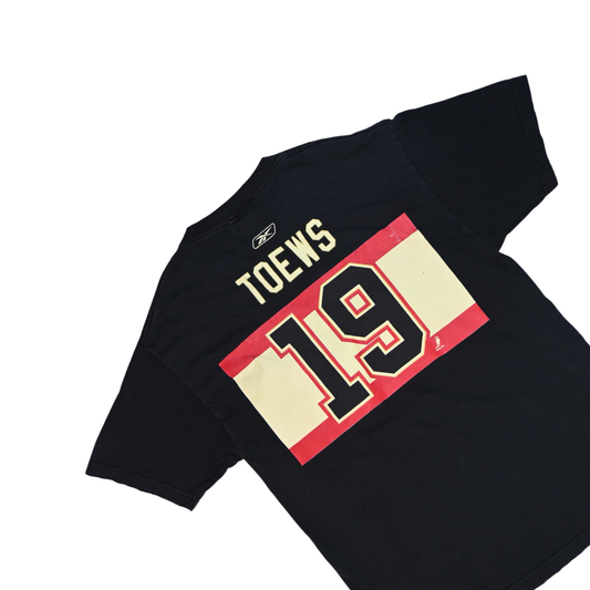 Vintage Chicago Blackhawks NHL #19 Toews T-Shirt