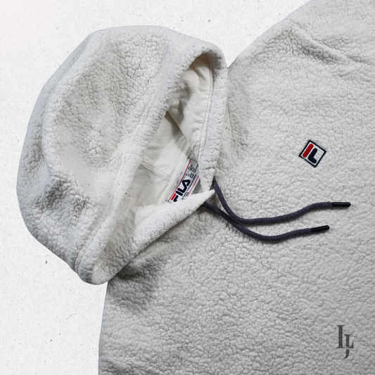 Fila Closed Sherpa-Style Jacket- Size XXL