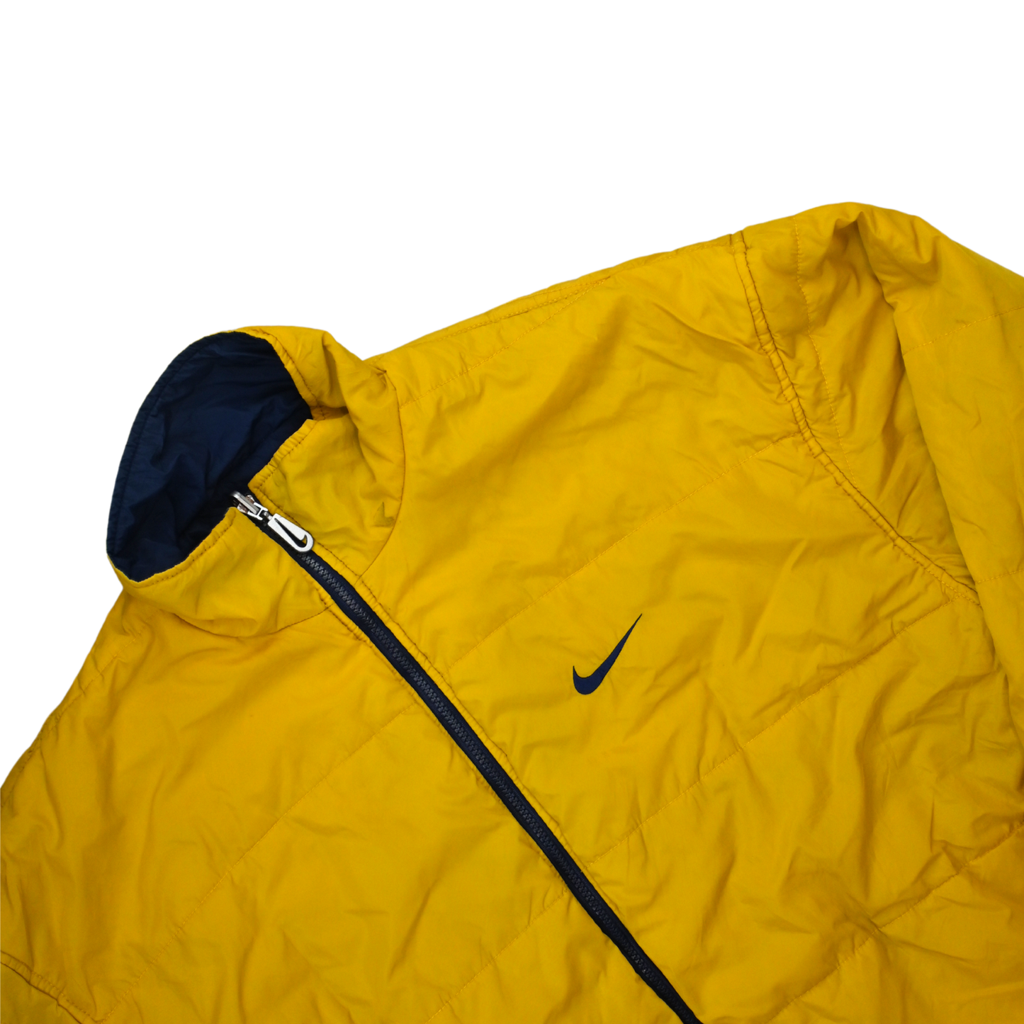 Nike Reversible Jacket - Blue and Yellow - Size L-XL