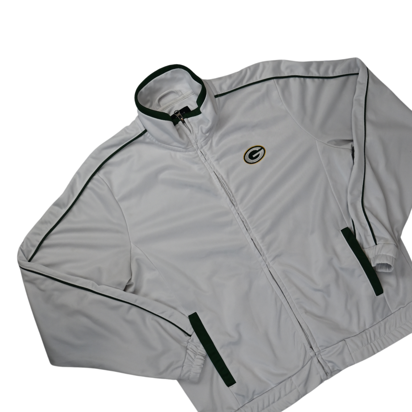 Green Bay Packers NFL Team Apparel Full-Zip Jacket - Size L