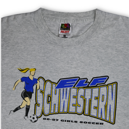Vintage ELF Schwestern Girls Soccer Shirt 1986-87