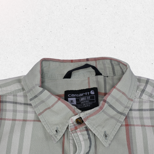 Carhartt Button-Up Shirt - Size XL - Loose Fit