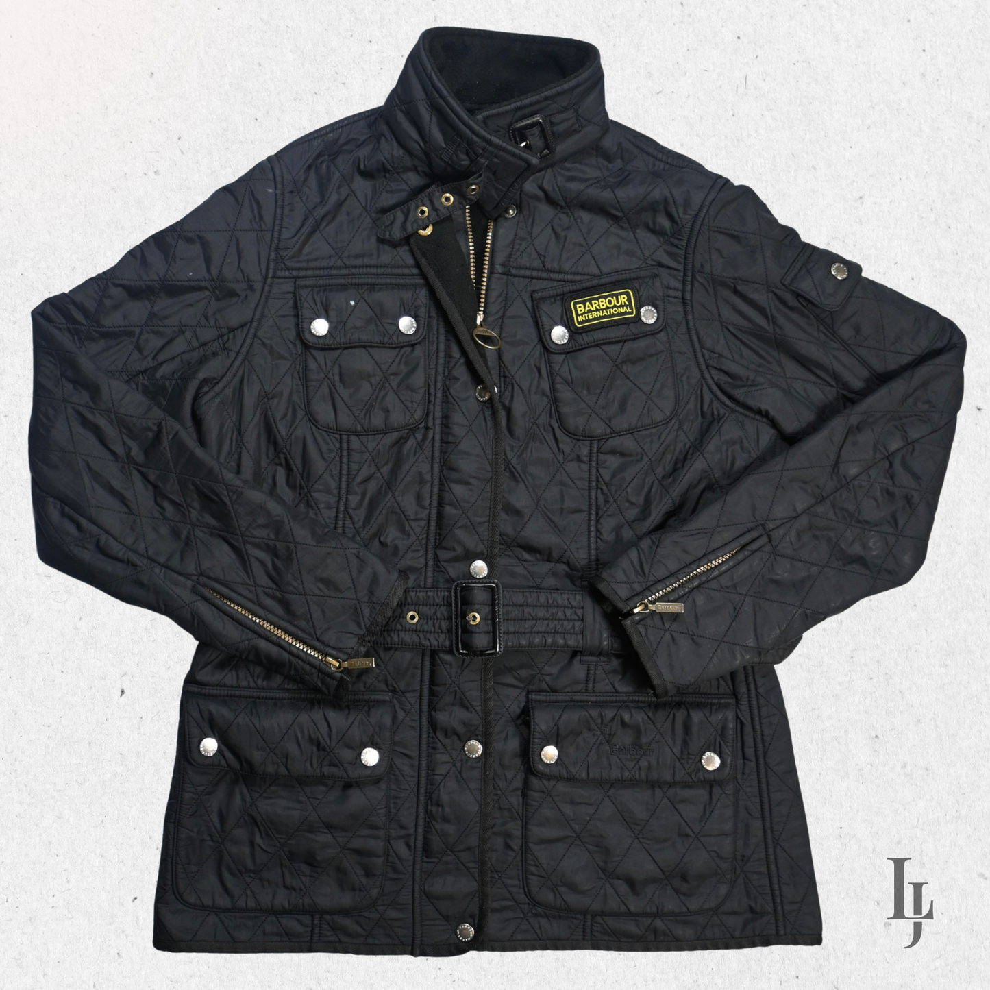 Barbour Jacket - Black - UK Size 14
