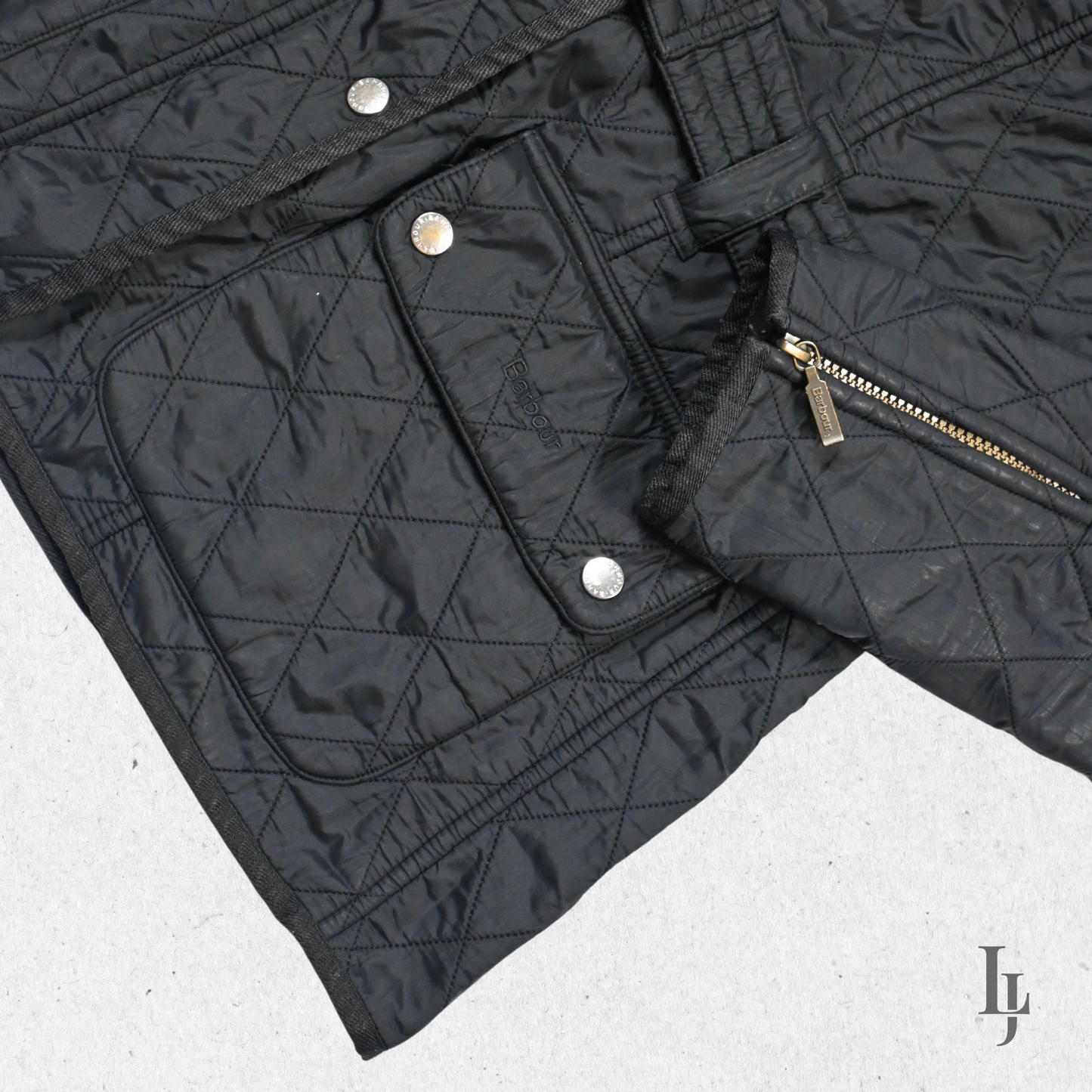 Barbour Jacket - Black - UK Size 14