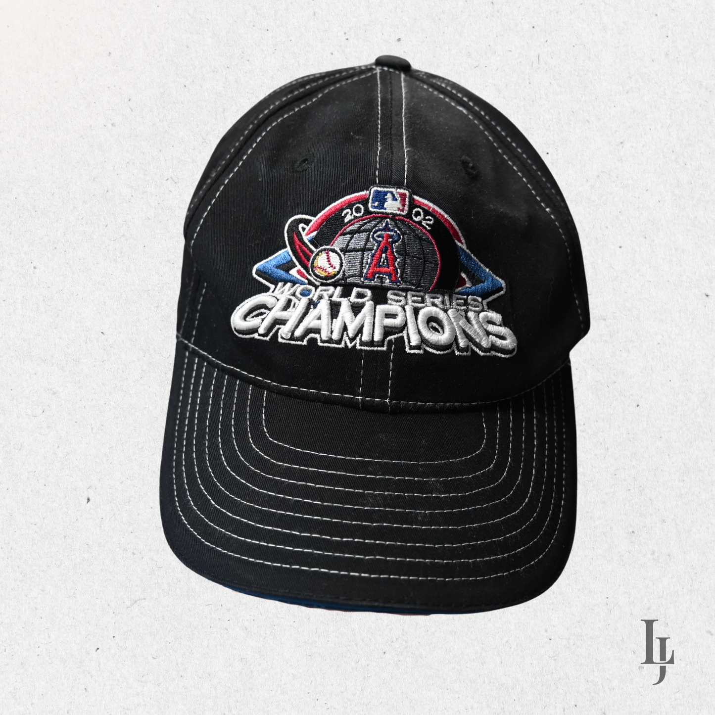 Vintage World Series Champions 2002 MLB Cap - New Era