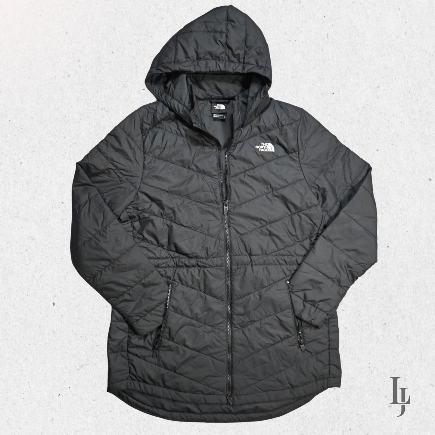 The North Face Longline Puffer Jacket - Women's Size L