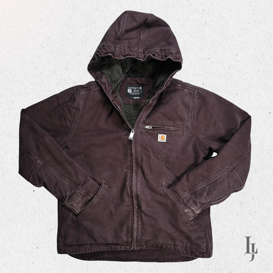 Carhartt Jacket DJ4392-W with Plush Lining - Size M (Loose Fit)