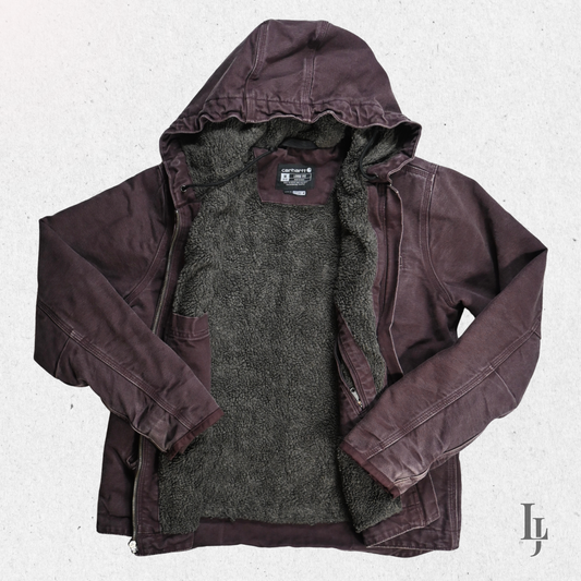 Carhartt Jacket DJ4392-W with Plush Lining - Size M (Loose Fit)