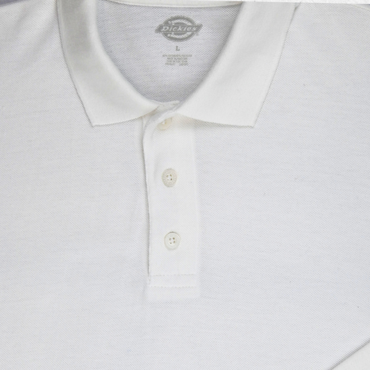 Dickies Long Sleeve Shirt - White - Size L