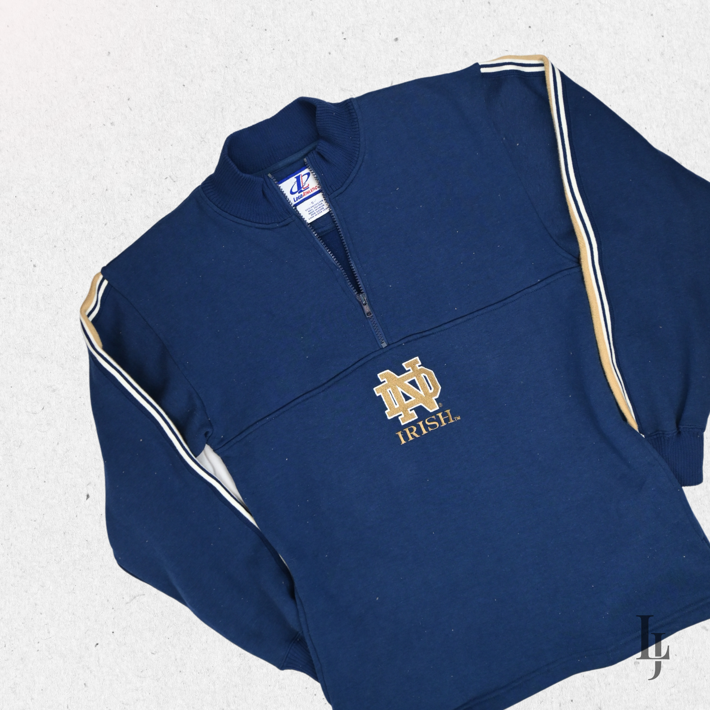 Hoodie - Blue with "IRISH" Logo - Size S