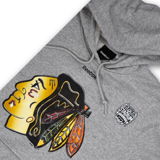 Vintage Chicago Blackhawks Stadium Series Hoodie - Reebok