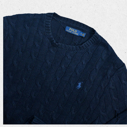 Polo Ralph Lauren Knitwear - Navy Blue - Size M