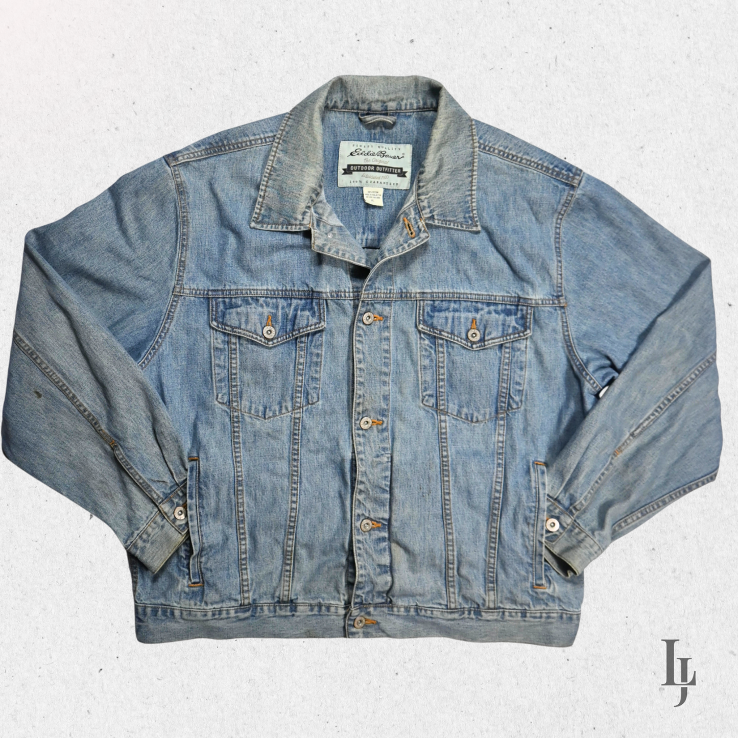 Eddie Bauer Denim Jacket - Size XL (Men's)