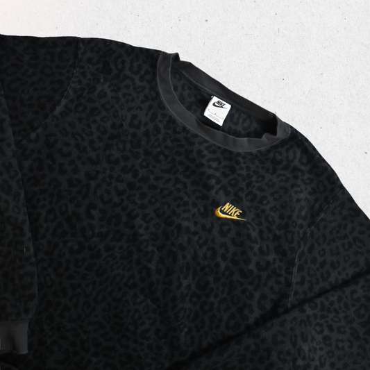 Nike Women's Sweater - Size M - Animal Print