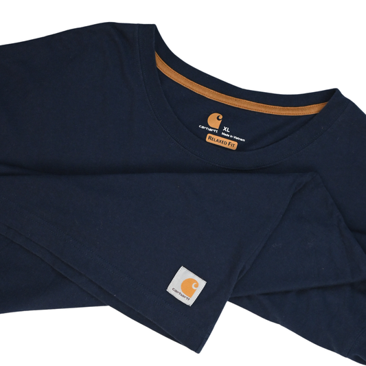 Carhartt Navy Blue Short Sleeve T-Shirt