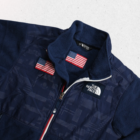 The North Face Fleece - Boy's Size L - USA Flag Colors
