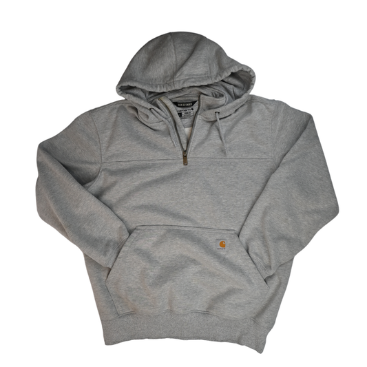 Carhartt Grey Hoodie - Loose Fit - Size L