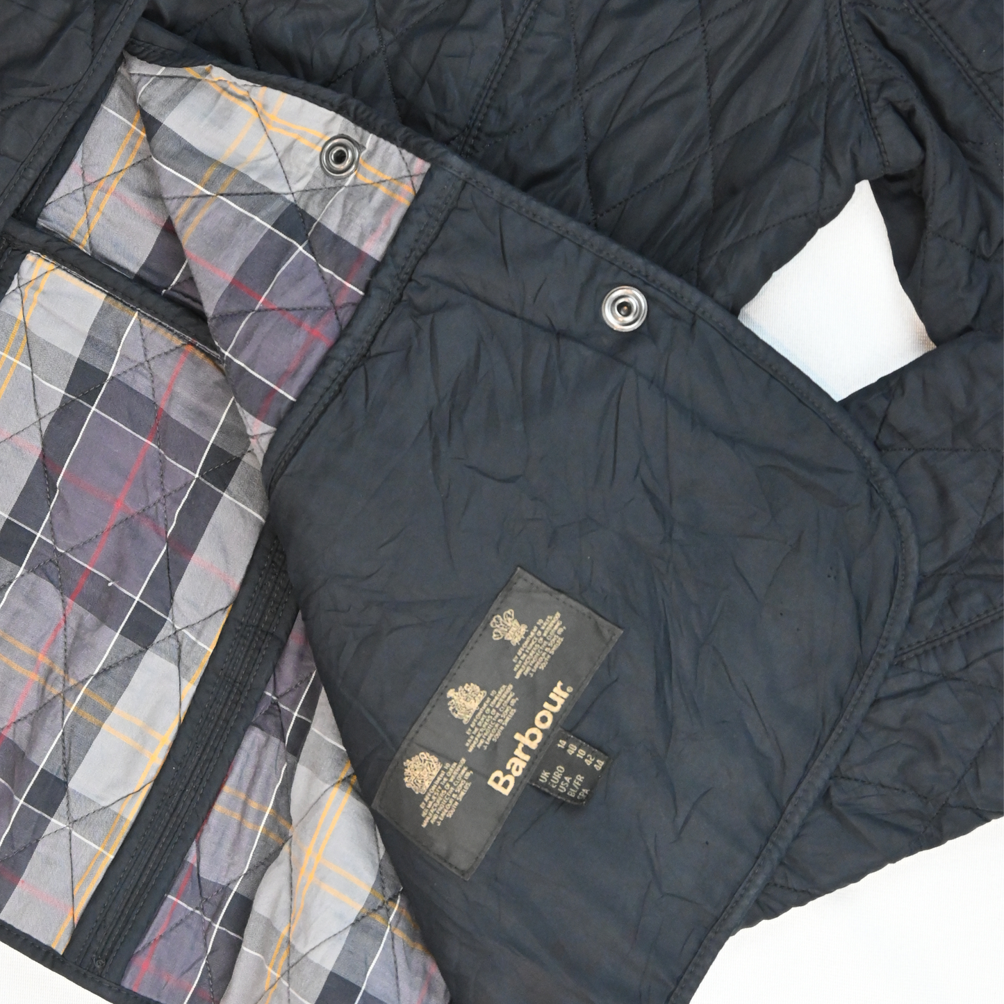 Barbour Black Annandale Quilted Jacket - Size M