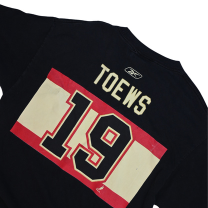 Vintage Chicago Blackhawks NHL #19 Toews T-Shirt