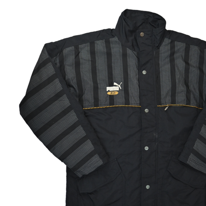 Vintage 90s PUMA KING Jacket - Black - Size XL