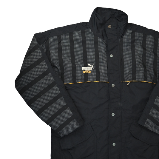 Vintage 90s PUMA KING Jacket - Black - Size XL