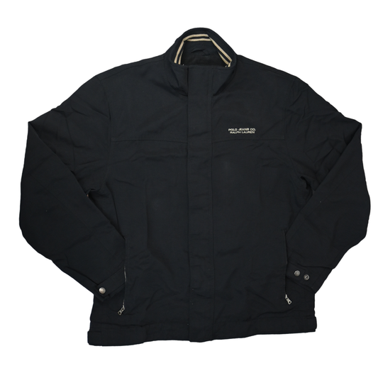 Polo Jeans & Co. Ralph Lauren Jacket - Logo Stitching - Black - Size L