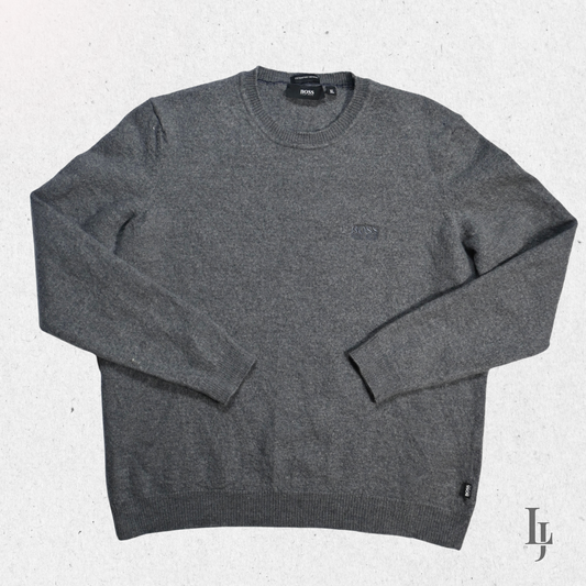 Hugo Boss Sweatshirt - Extrafine Merino - Size XL