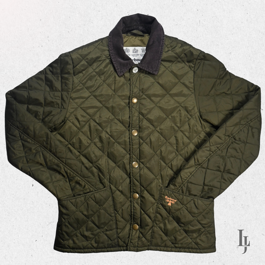 Barbour Beacon Jacket - Olive Green - Size XS