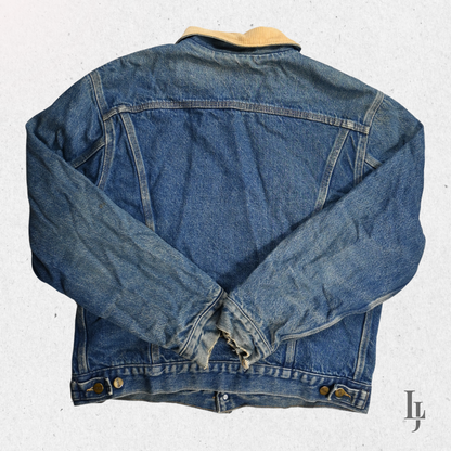 Carhartt Denim Jacket with Corduroy Collar - Size  L