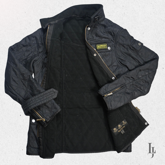 Barbour Jacket - Black - UK Size 14