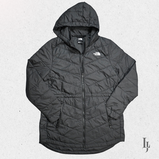 The North Face Longline Puffer Jacket - Women's Size L
