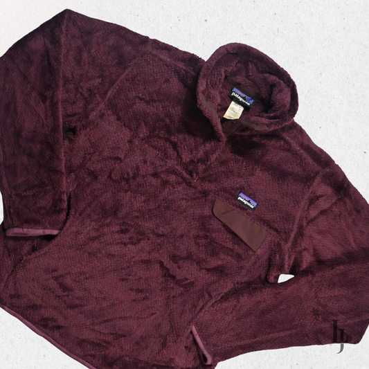 Patagonia Women's Fleece - Burgundy - Size S