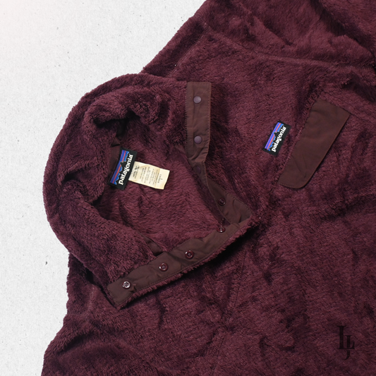 Patagonia Women's Fleece - Burgundy - Size S