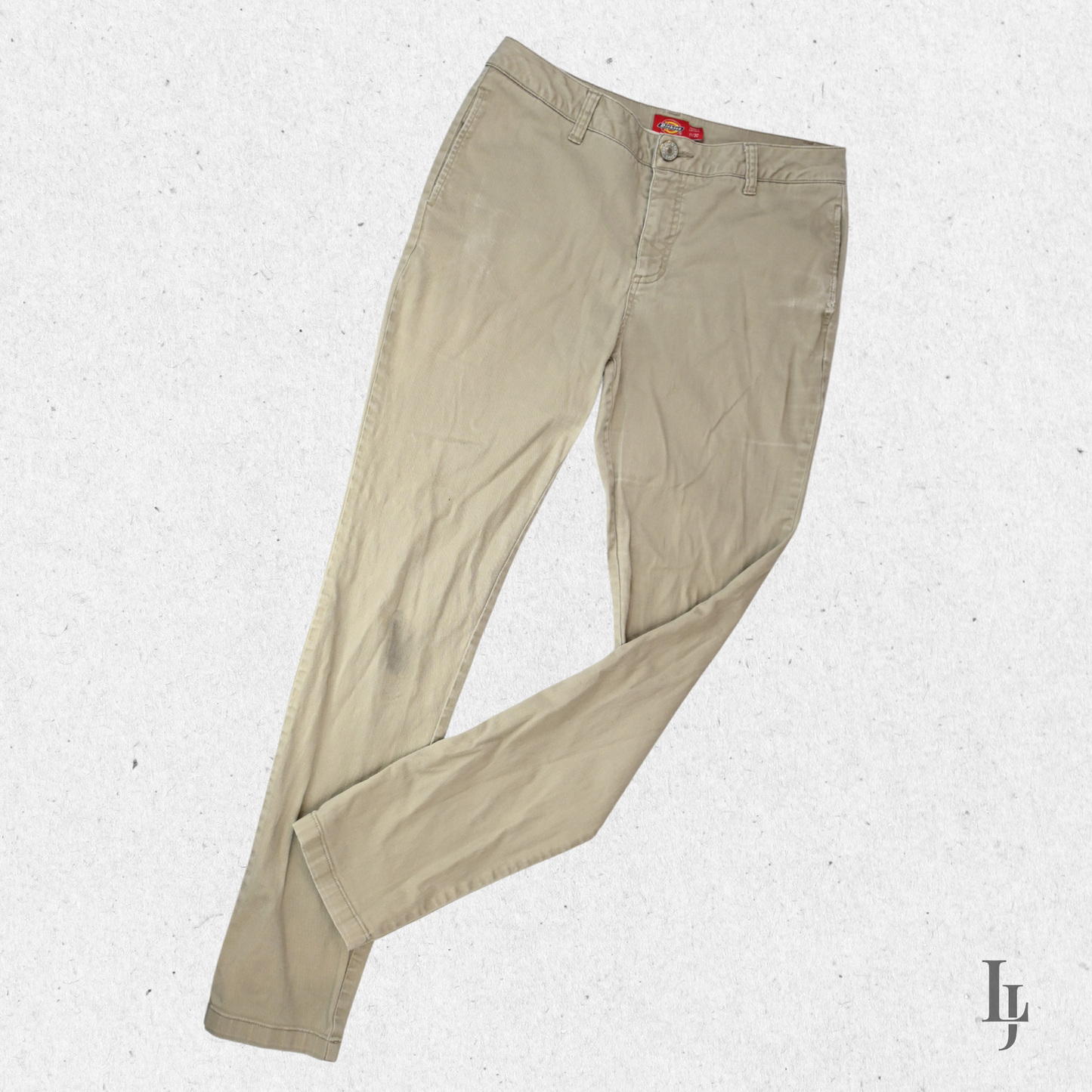 Dickies Women's Pants - Beige - Size 11/30