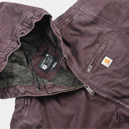 Carhartt Jacket DJ4392-W with Plush Lining - Size M (Loose Fit)