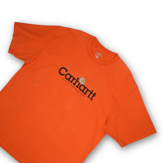 Carhartt Since 1889 Graphic Tee - Vintage 2000s Orange
