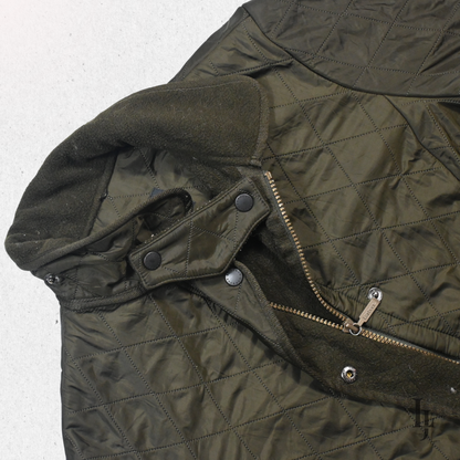 Barbour Jacket - UK Size 10 - Olive Green