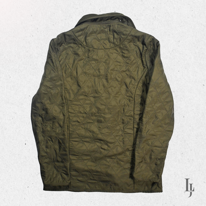 Barbour Jacket - UK Size 10 - Olive Green