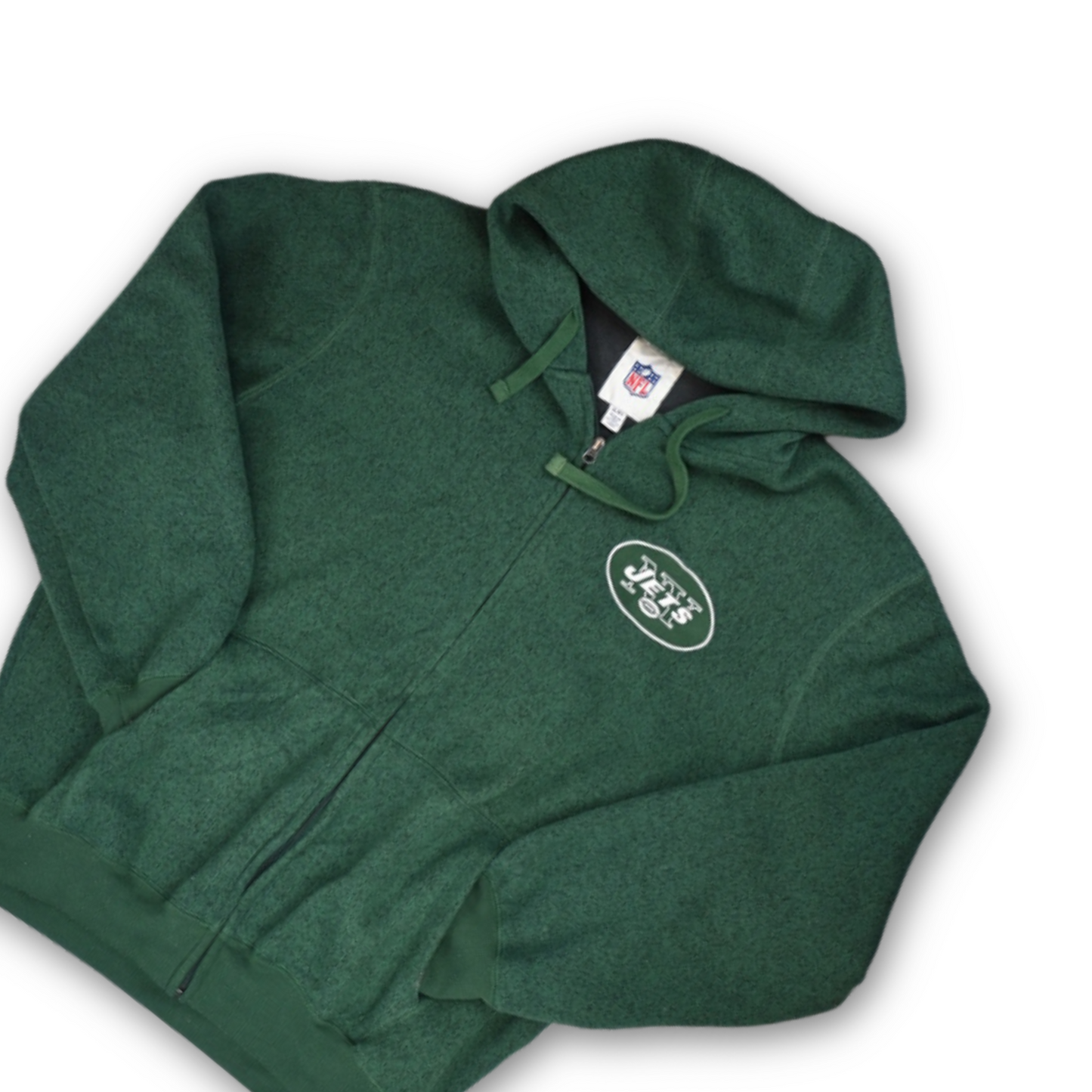 Vintage New York Jets Full Zip Hoodie NFL Jacket