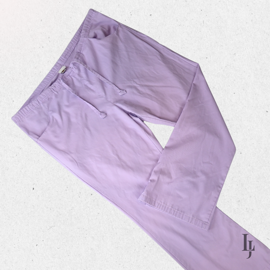 Dickies Scrub Pants - Light Purple - Size L Waist 49cm, Length 98cm