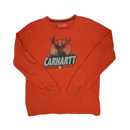 Carhartt Long Sleeve Graphic Crew Neck T-Shirt