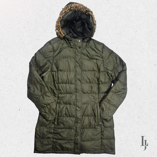The North Face 550 Longline Puffer Jacket - Women's Size L
